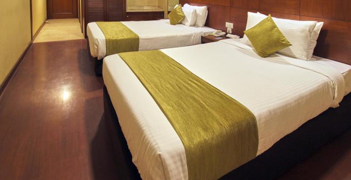 Spacious Standard Rooms at Hotel Aurora Towers